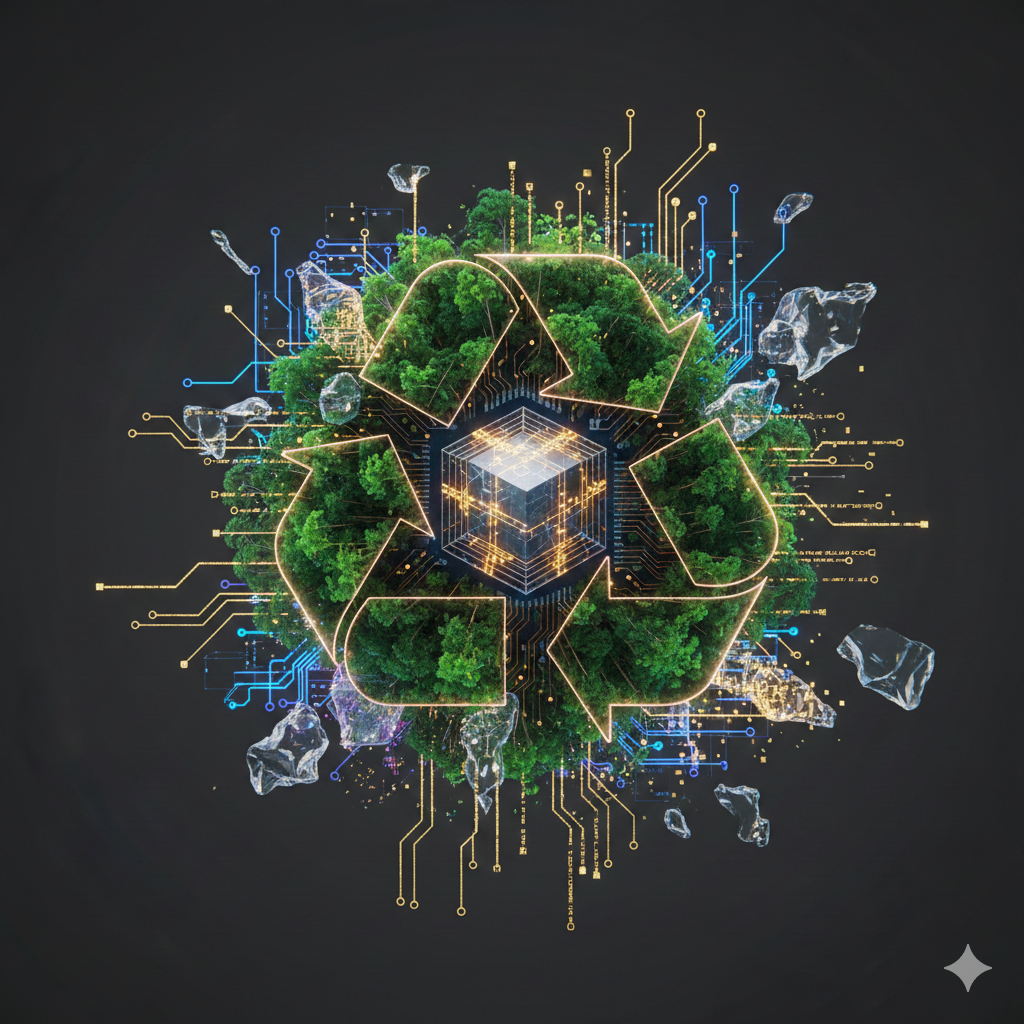 Rastreabilidade 4.0: Blockchain e novas metas de 2026 transformam a reciclagem no Brasil