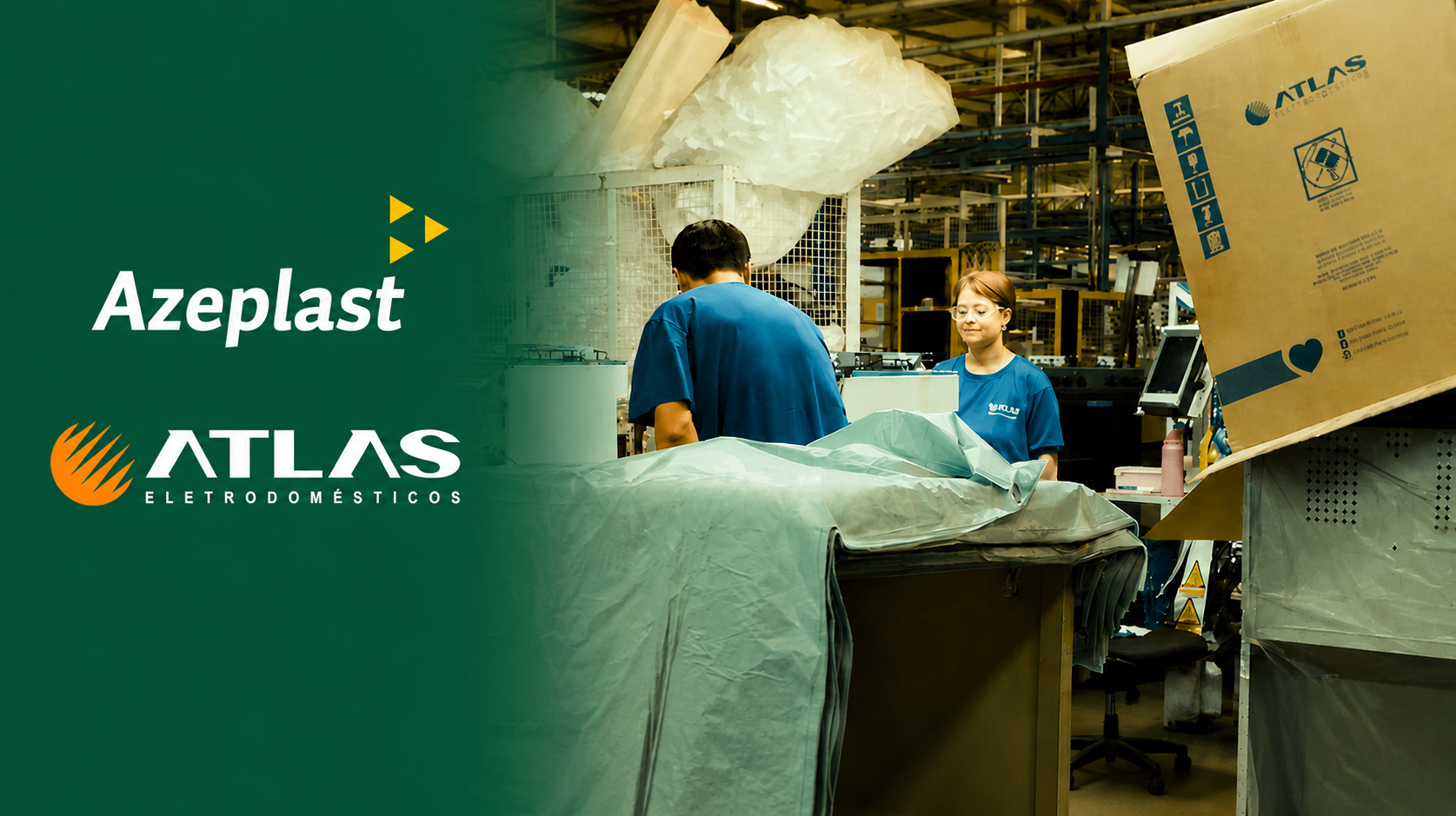 Atlas e Azeplast: 26 anos de parceria mostram como a sustentabilidade gera valor para a indústria